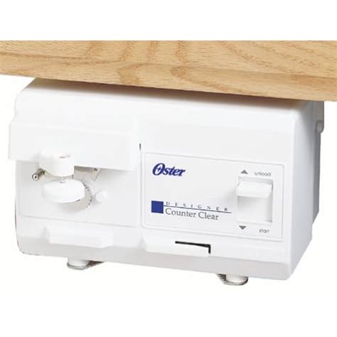 undercounter mounted electric can openers